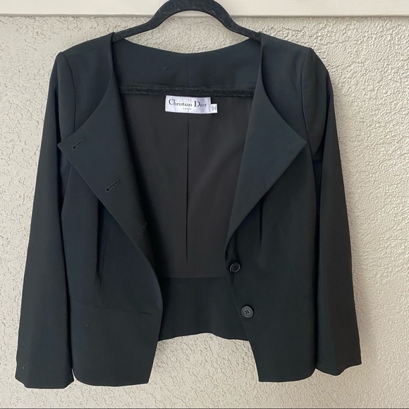 Dior Jackets & Blazers - DIOR Wool Short Blazer